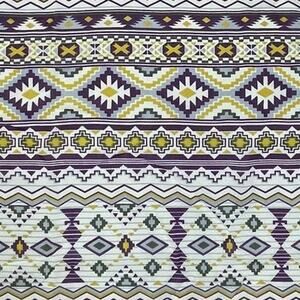 Creations Purple Yellow Print Long Skirt Lined SZ XXL C101609